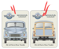 Morris Minor Traveller 1961-64 Air Freshener